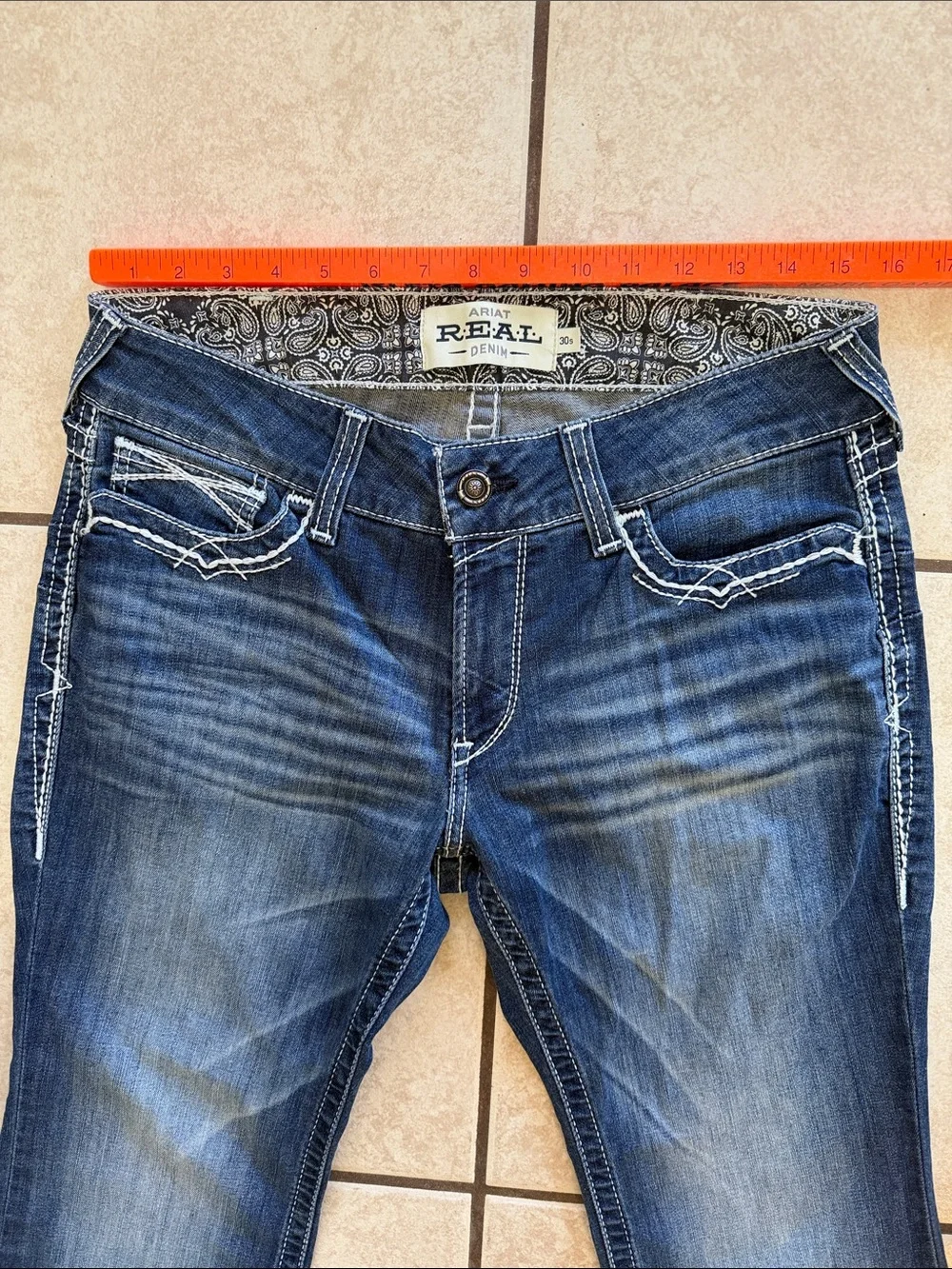 Ariat Dark Blue Flare Jeans